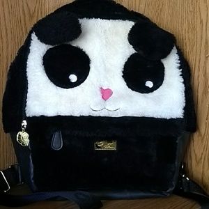 Betsy Johnson panda backpack